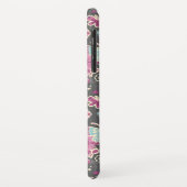 ピンクガーリーフローラ Case-Mate iPhoneケース (裏面/左)