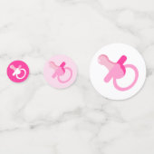 ピンクガーリーベビーブーティ及びビンキー コンフェッティ (裏面)