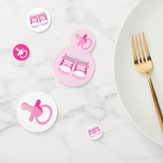 ピンクガーリーベビーブーティ及びビンキー コンフェッティ (グループ)