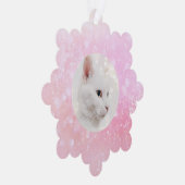 ピンクガーリーホリデーフレーム オーナメントカード (右)