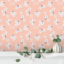 ピンクガーリーホワイトキュートベビーフローラ