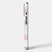 ピンクガーリーホワイトシック Case-Mate iPhoneケース (裏面 / 左)
