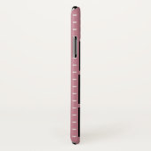 ピンクガーリーマイクロハート6写真&モノグラム Case-Mate iPhoneケース (裏面/右)