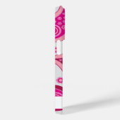 ピンクガーリーモダン模様 Case-Mate iPhoneケース (裏面 / 右)