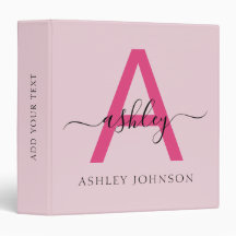 ピンクガーリーモノグラム新学期