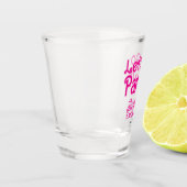 ピンクガーリーレッツゴーパーティーバッハBash ショットグラス (左)