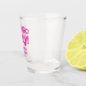 ピンクガーリーレッツゴーパーティーバッハBash ショットグラス (右)