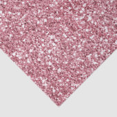 ピンクガーリーローズグリッター 薄葉紙 (詳細)