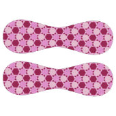 ピンクガーリー三角形の光学錯覚パターン ソフトボール (パネル)