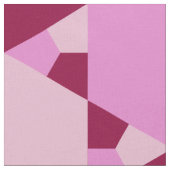 ピンクガーリー三角形の光学錯覚パターン ファブリック (クローズアップ)