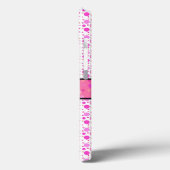 ピンクガーリー水玉模様モノグラム模様 Case-Mate iPhoneケース (裏面 / 左)