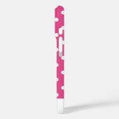 ピンクガーリー水玉模様 Case-Mate iPhoneケース (裏面 / 左)