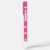 ピンクガーリー水玉模様 Case-Mate iPhoneケース (裏面 / 左)