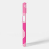 ピンクガーリー色 Case-Mate iPhoneケース (裏面 / 右)