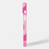ピンクガーリー色 Case-Mate iPhoneケース (裏面 / 左)