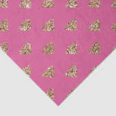 ピンクガーリー金ゴールドグリッタージュエルダイヤモンド 薄葉紙 (詳細)