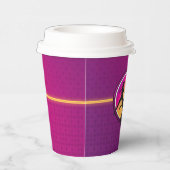 ピンクガールズスパイパーティーカップ 紙コップ (右)