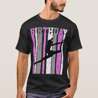ピンクガールズダンスカルシカル誕生日をテーマにした娘 Tシャツ