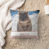 ピンクガールズパーソナライズされたクッカクッション クッション (ブランケット)