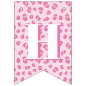 ピンクガールハッピーバースデーパーティー バンティングフラッグ (第2の旗)