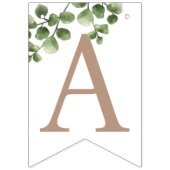 ピンクガールピーターザラビット誕生日ベビーシャワー バンティングフラッグ (第3の旗)