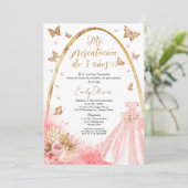 ピンクガールミプレゼンタシオンデ3アニョスペインのス 招待状 (スタンド正面)