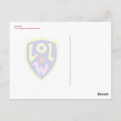 ピンクガールメール ポストカード (裏面)