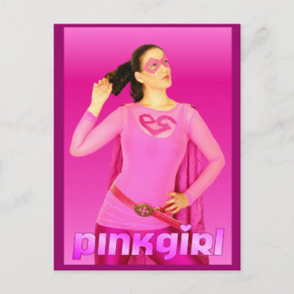 ピンクガールメール ポストカード