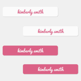 ピンクガール学名 ラベル