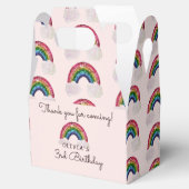 ピンクガール誕生日虹 フェイバーボックス (オープン)