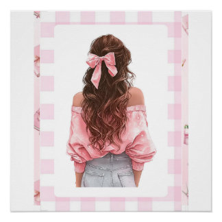 ピンクガール2026 小型カレンダー ポスター