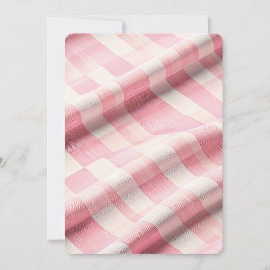 ピンクキお洒落ームピザパーティー誕生日 招待状 (裏面)