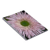 ピンクキク開花フローラ ノートブック (右側)