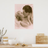 ピンクキスをするで ポスター (キッチン)