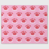 ピンクキスビジネスショップご注文ありがとうございます ラッピングペーパー (フラット)