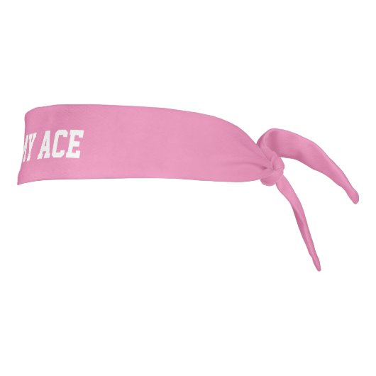 ピンクキスマイエースカスタムスポーツタイヘッドバンド タイヘッドバンド (回転90)