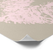 ピンクキス ポスター (角)