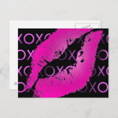 ピンクキス ポストカード (正面/裏面)