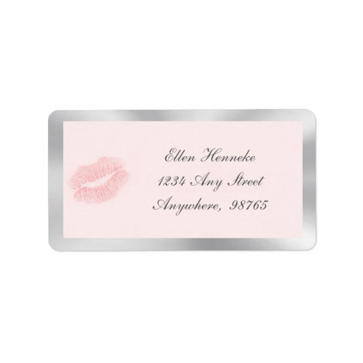 ピンクキス ラベル (正面)