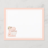 ピンクキッチンスタンドミキサーレシピ (裏面)