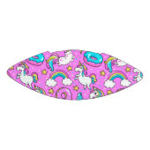 ピンクキッチーのキラキラ光おもしろいる一角獣と子猫 アメリカンフットボール (パネル)