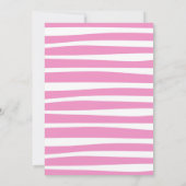 ピンクキッテンガールズ誕生日招待状 招待状 (裏面)