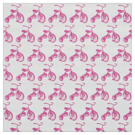 ピンクキッド三輪車 ファブリック