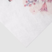 ピンクキツネフローラウォーターカラーアート 薄葉紙 (詳細)