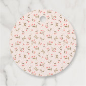 ピンクキティキャットパーフェクト誕生日パーティー フェイバータグ (裏面)