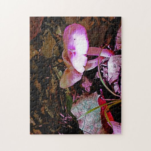 ピンクキノコ ジグソーパズル (縦)