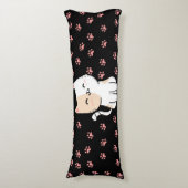 ピンクキャット&ポーズ抱き枕 ボディピロー (正面縦)