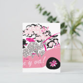 ピンクキャディラック ポストカード (スタンド正面)