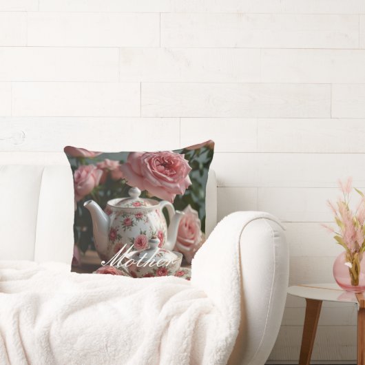 ピンクキャベツバラティー装飾用クッション クッション (ソファ)