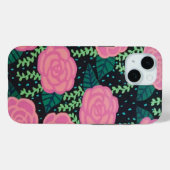 ピンクキャベツバラトートバッグ Case-Mate iPhoneケース (裏面 (横))